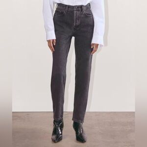 Everlane 90s Cheeky Jean in Washed Black 24 Regular